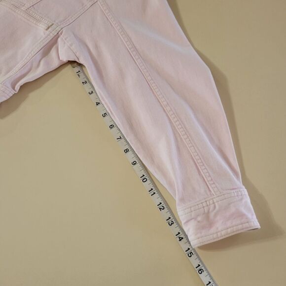 Free People Star Crossed Sorbet Denim Cropped Jacket - Picture 10 of 16